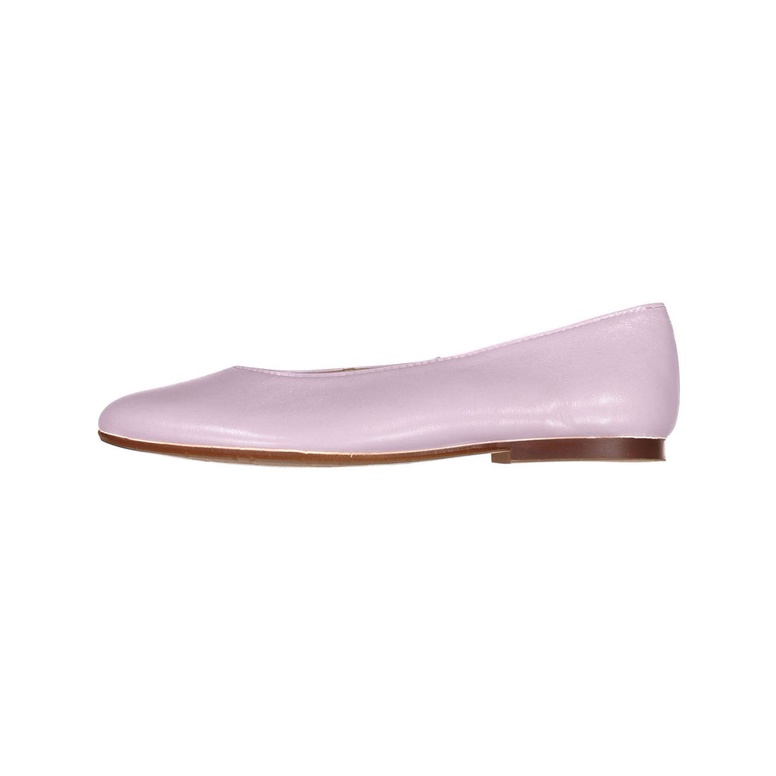 Papanatas Lavender Leather Flat