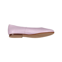 Papanatas Lavender Leather Flat