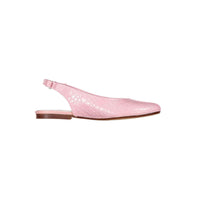 Papanatas Pink Textured Slingback Shoe