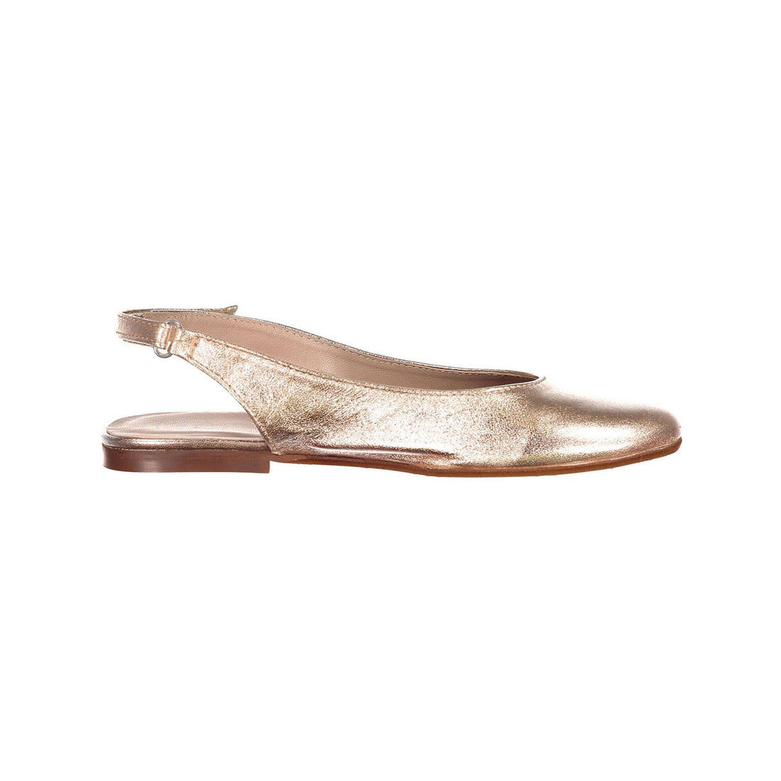 Papanatas Rose Gold Slingback Shoe
