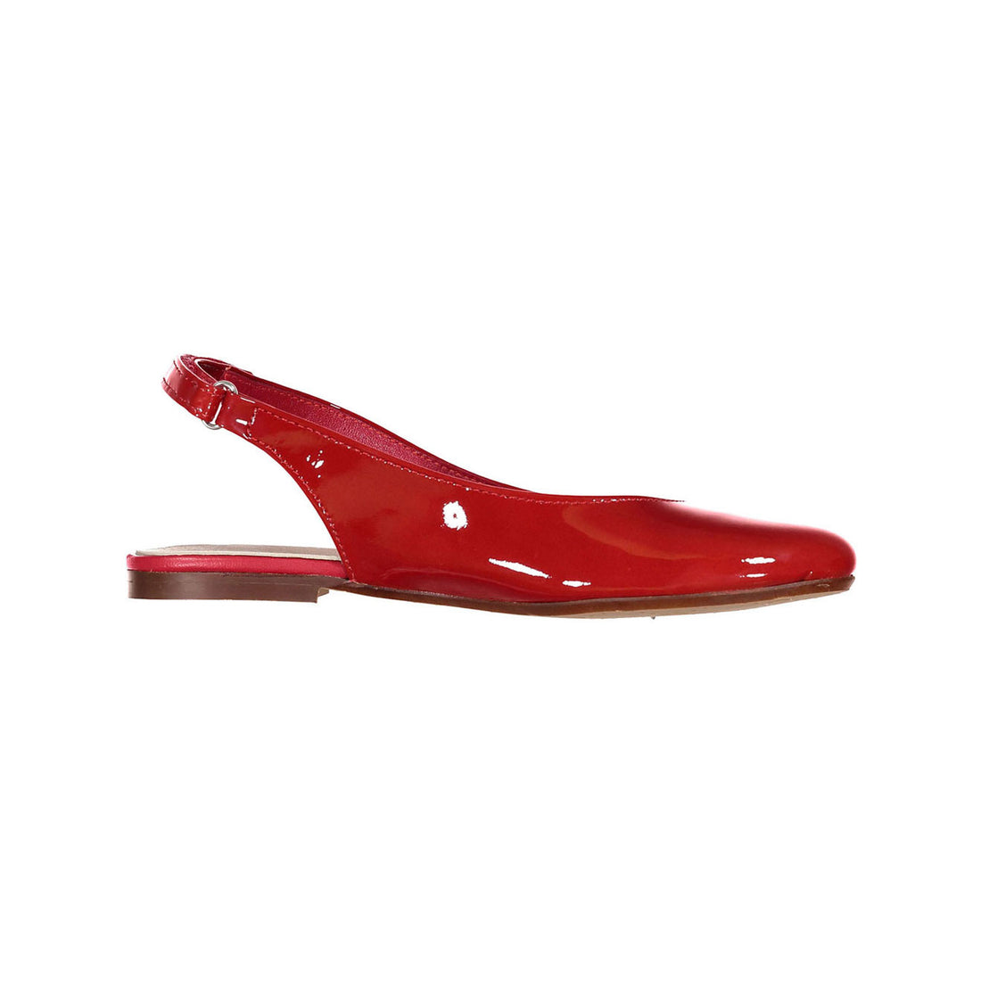 Papanatas Sangria Patent Leather Slingback Shoe