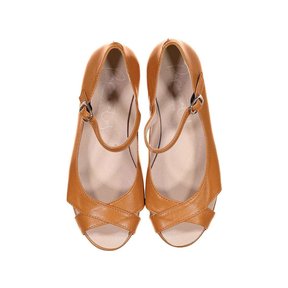 Papanatas Cowgirl Criss Cross Open Toe Shoe