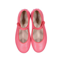 Papanatas Coral Leather Mary Jane