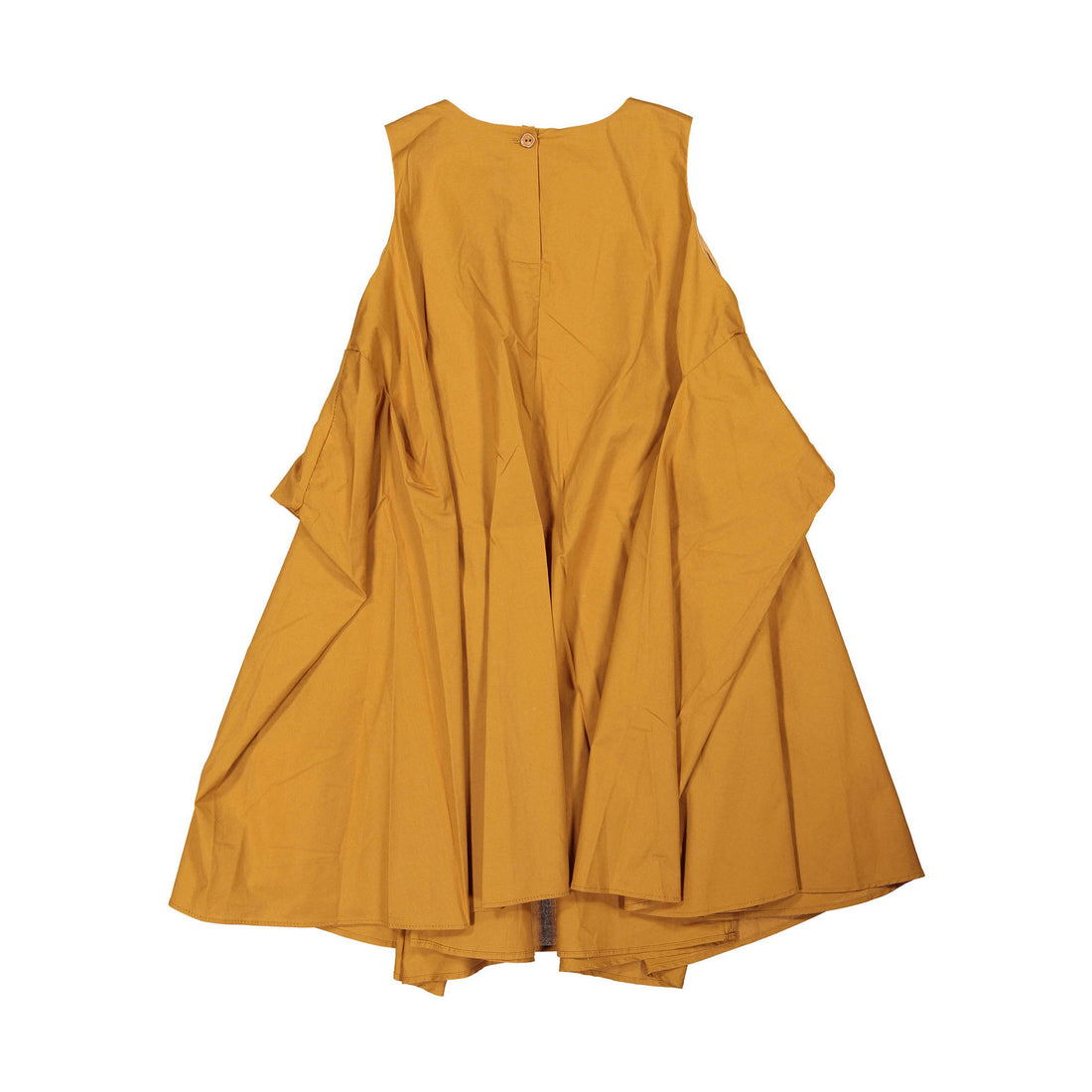 JNBY Beige Folded Sleeveless Dress