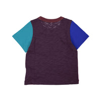 JNBY Burgundy Colorblock Tee