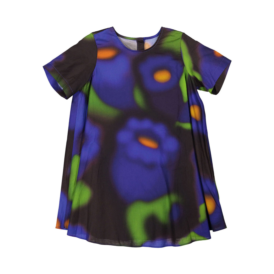 JNBY Purple Floral Print Dress