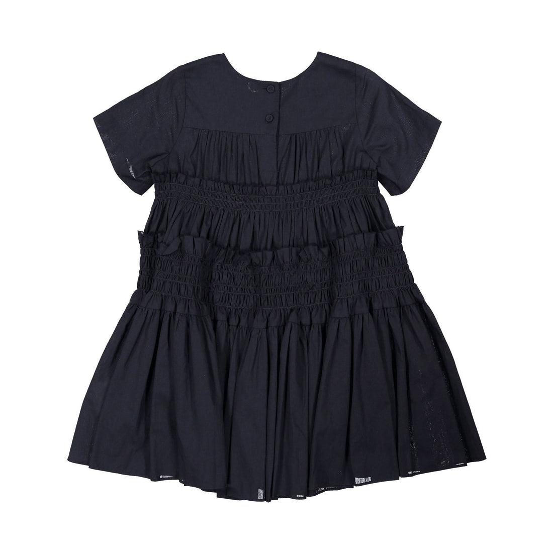 JNBY Navy Short Sleeve Stitched Dress