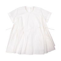 JNBY White Short Sleeve Dress