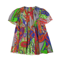 JNBY Red Allover Print Dress