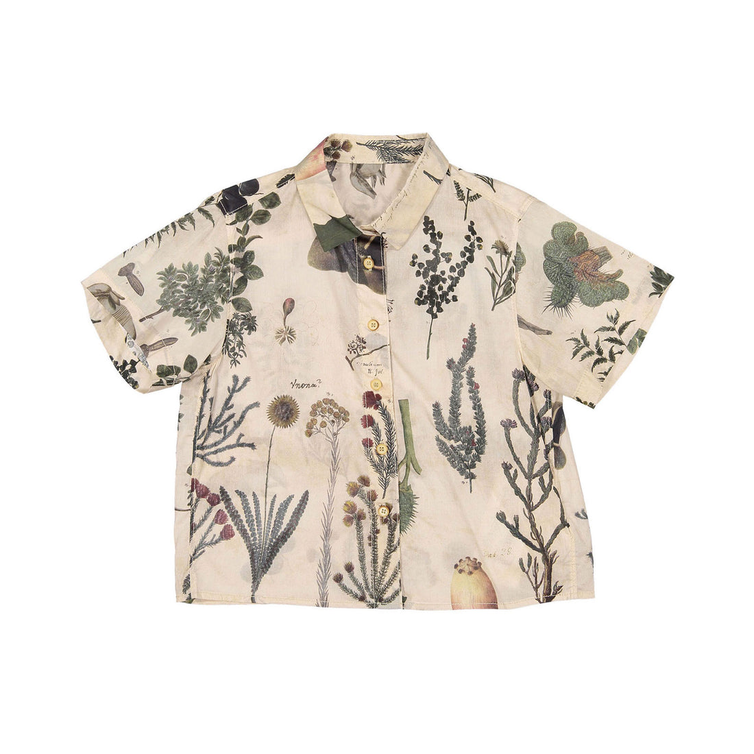 JNBY Grey Print Allover Shirt