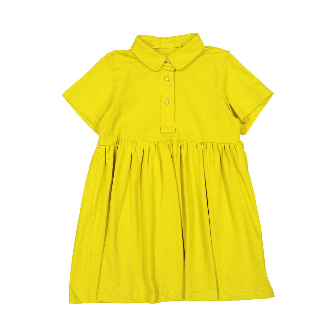 JNBY Yellow Polo Dress