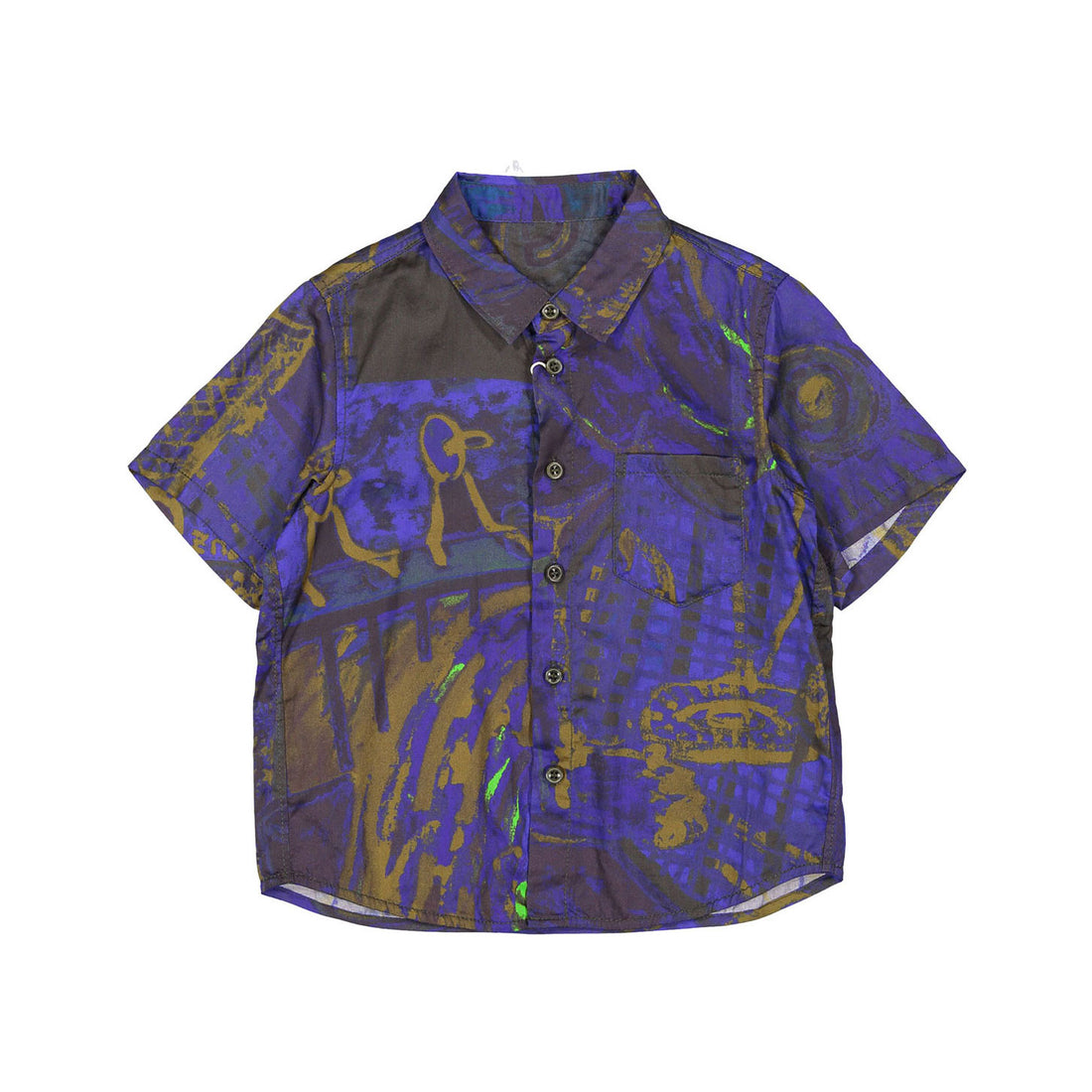 JNBY Purple Multi Print Shirt
