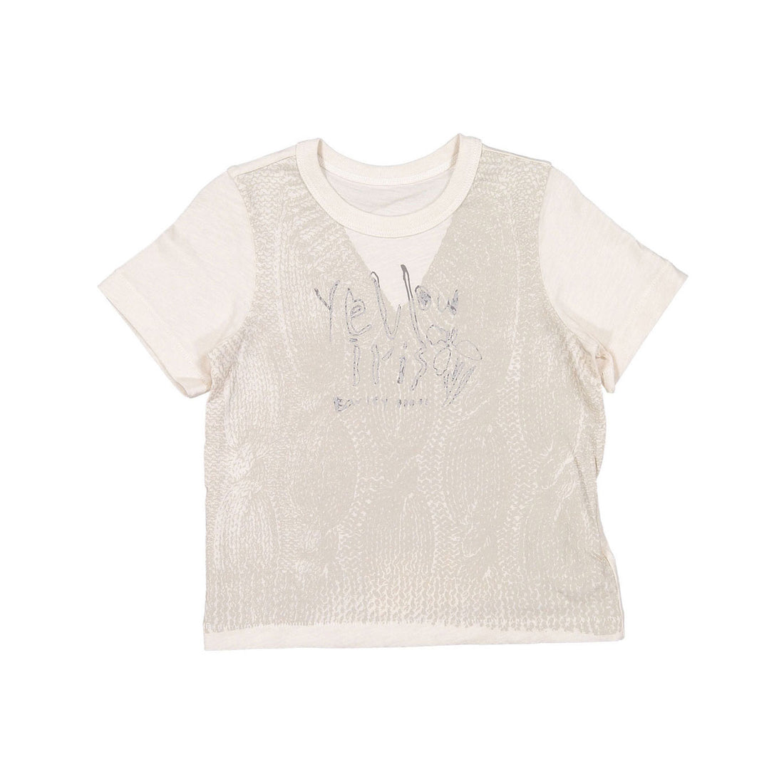 JNBY White Polka Dot Tee
