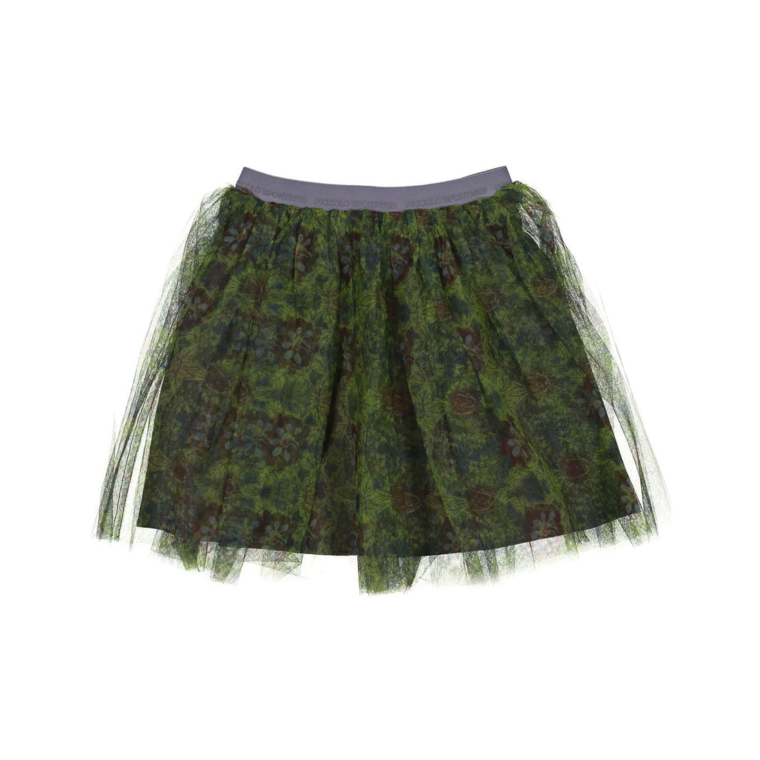 JNBY Green Layered Tulle Skirt