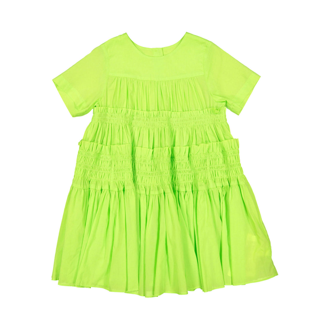 JNBY Green Short Sleeve Stitched Dress