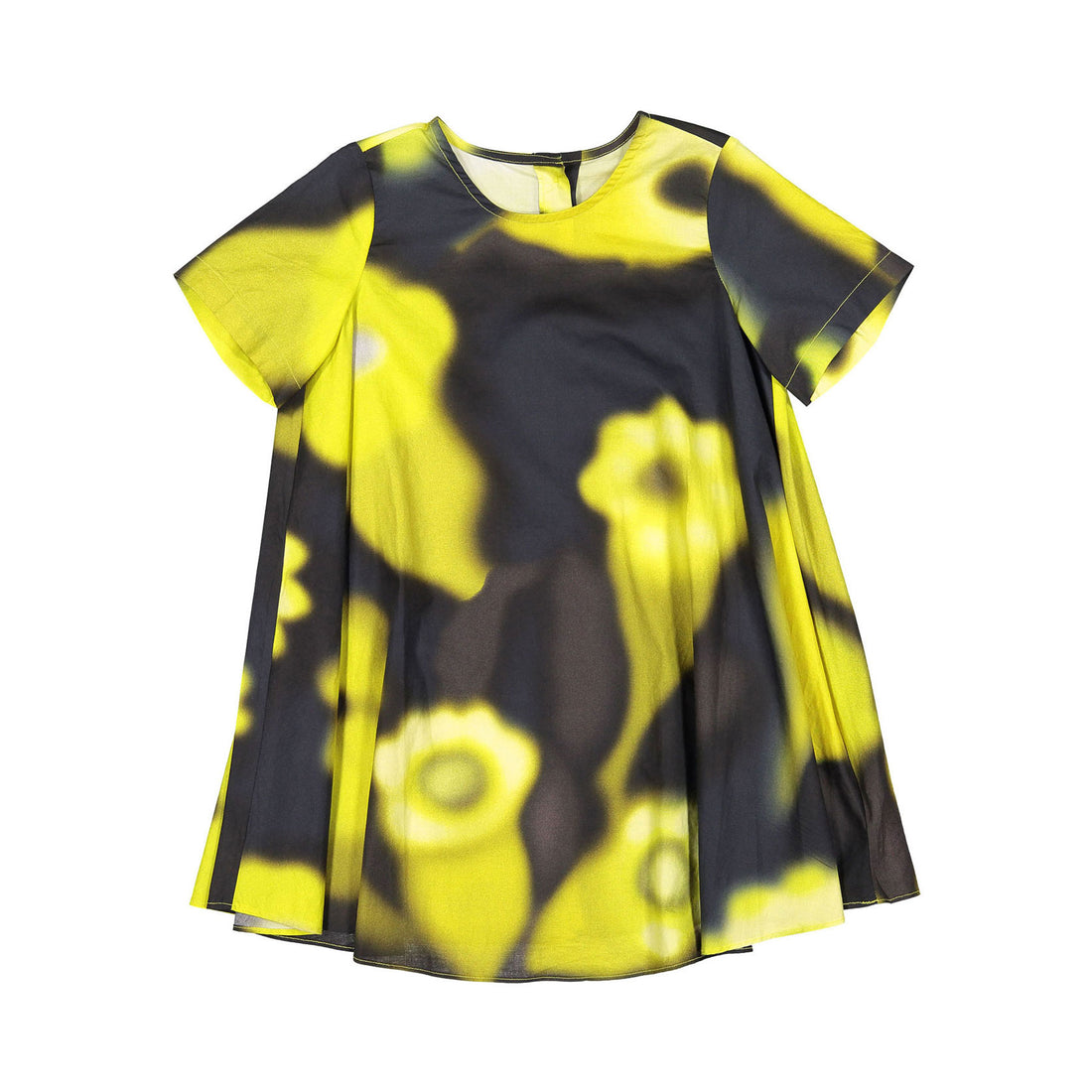 JNBY Yellow Floral Print Dress