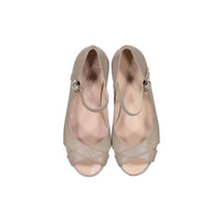 Papanatas Sand Criss Cross Open Toe Shoe