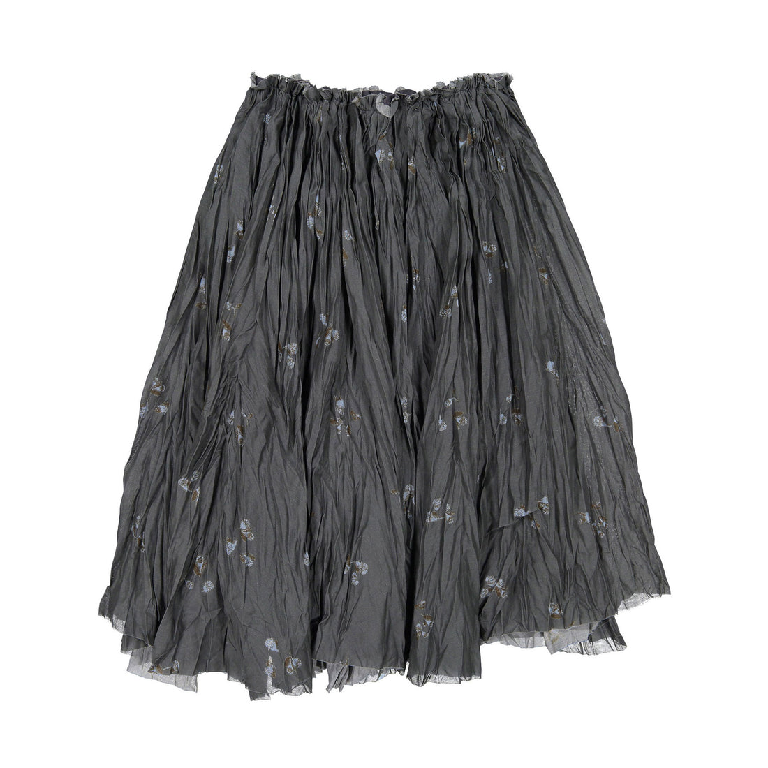 JNBY Black Floral Skirt