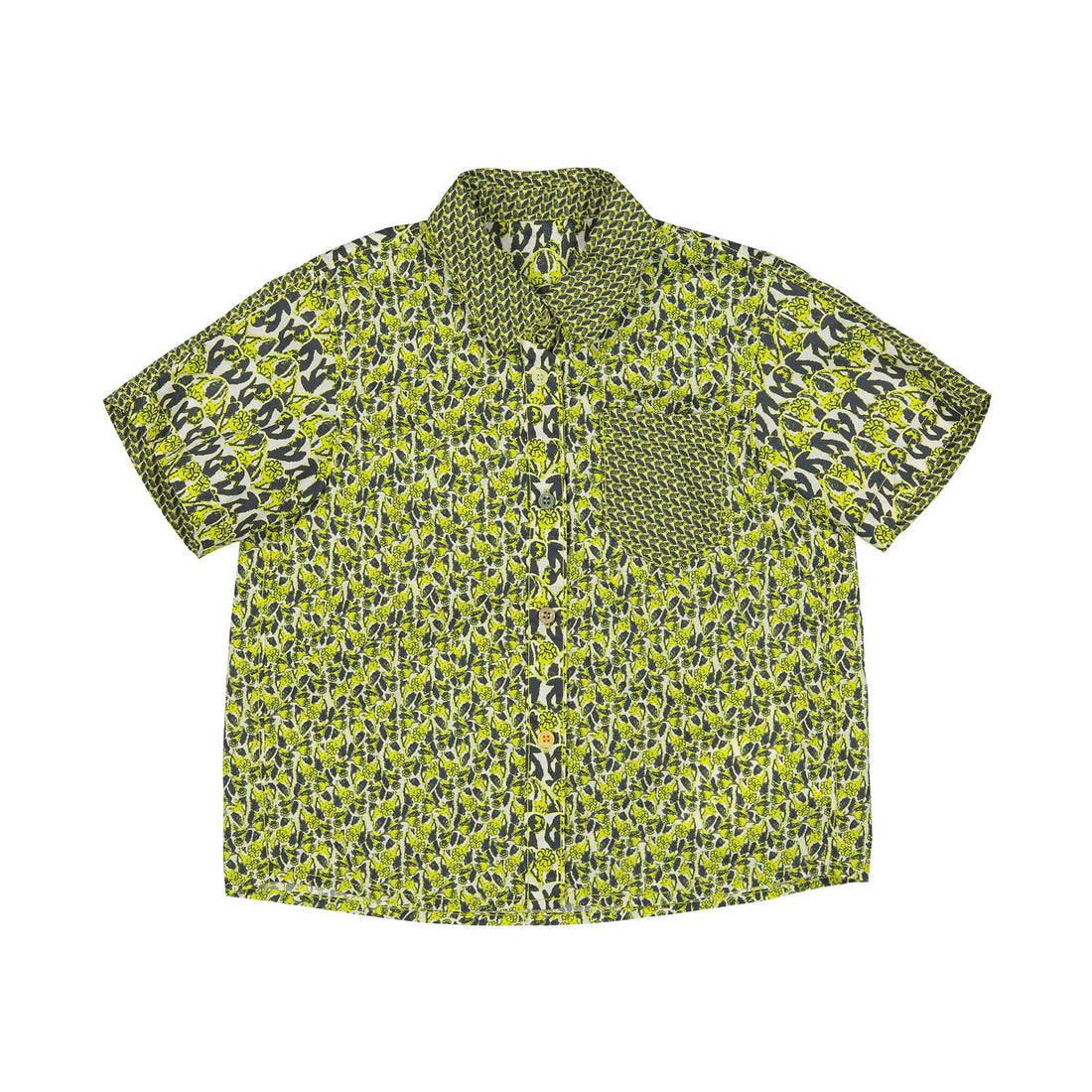 JNBY Green Print Allover Shirt