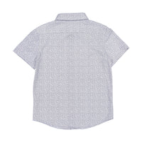Boys and Arrows Navy Lines Short Sleeve Shirt