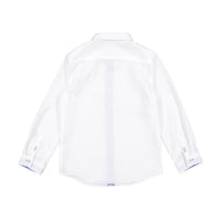 Boys and Arrows White Mini Tulips Long Sleeve Shirt