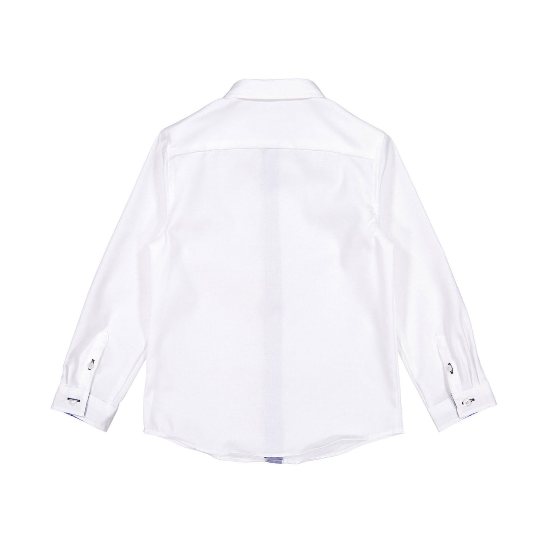Boys and Arrows White with Blue Cheetah Long Sleeve Shirt