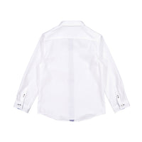 Boys and Arrows White with Blue Cheetah Long Sleeve Shirt