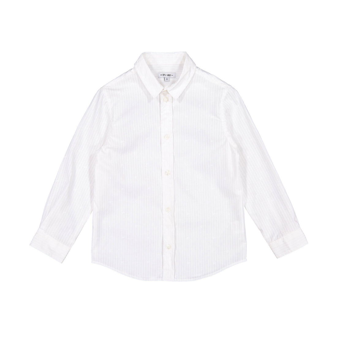 Boys and Arrows White Seersucker Shirt