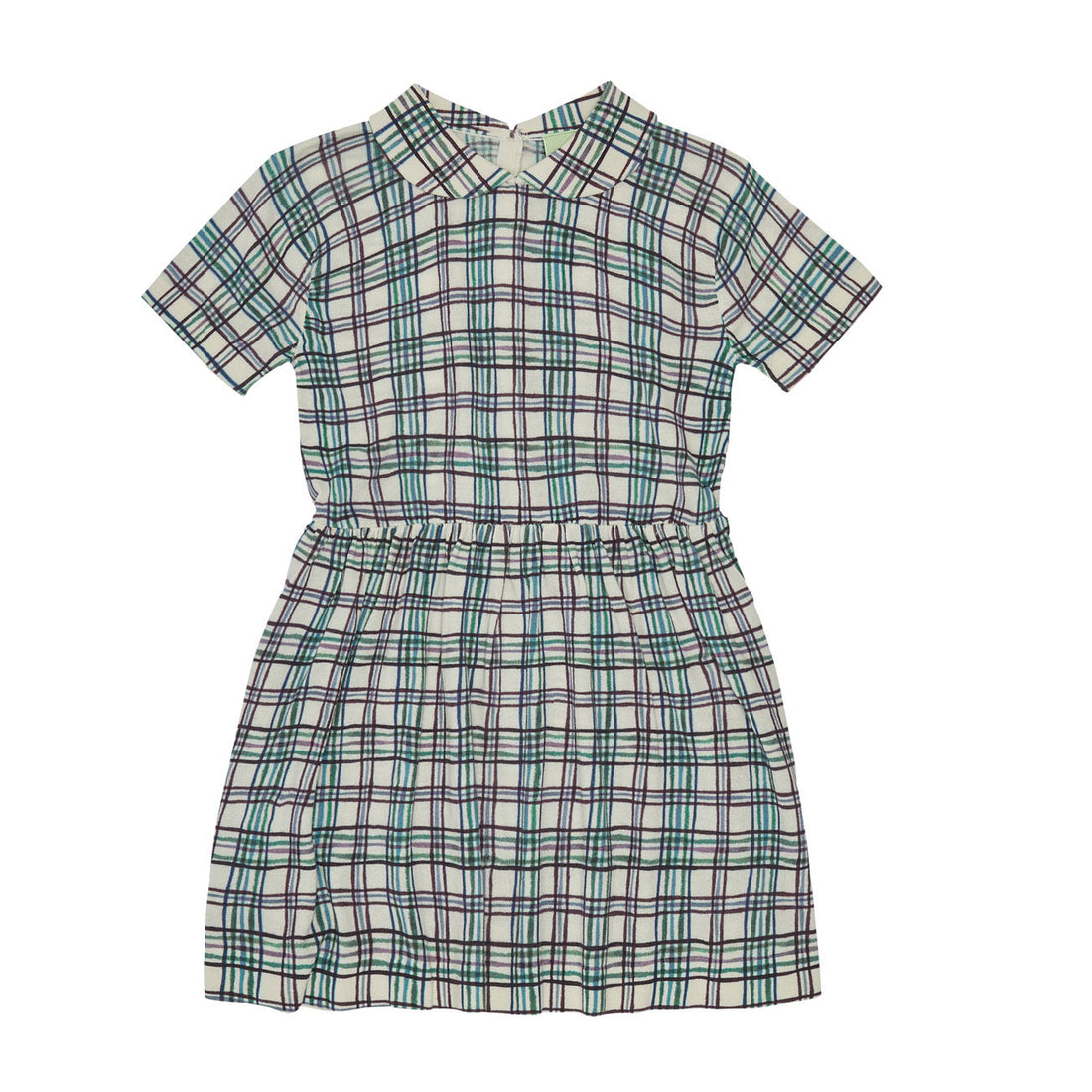 FUB Multi Check Printed Dress