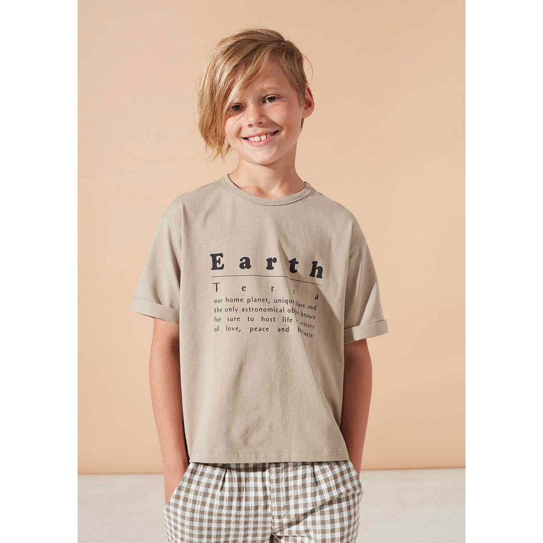 Kids on The Moon Earth T-shirt