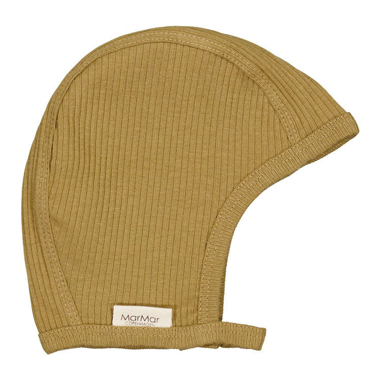 MarMar Copenhagen Dark Mustard Baby Helmet Hat