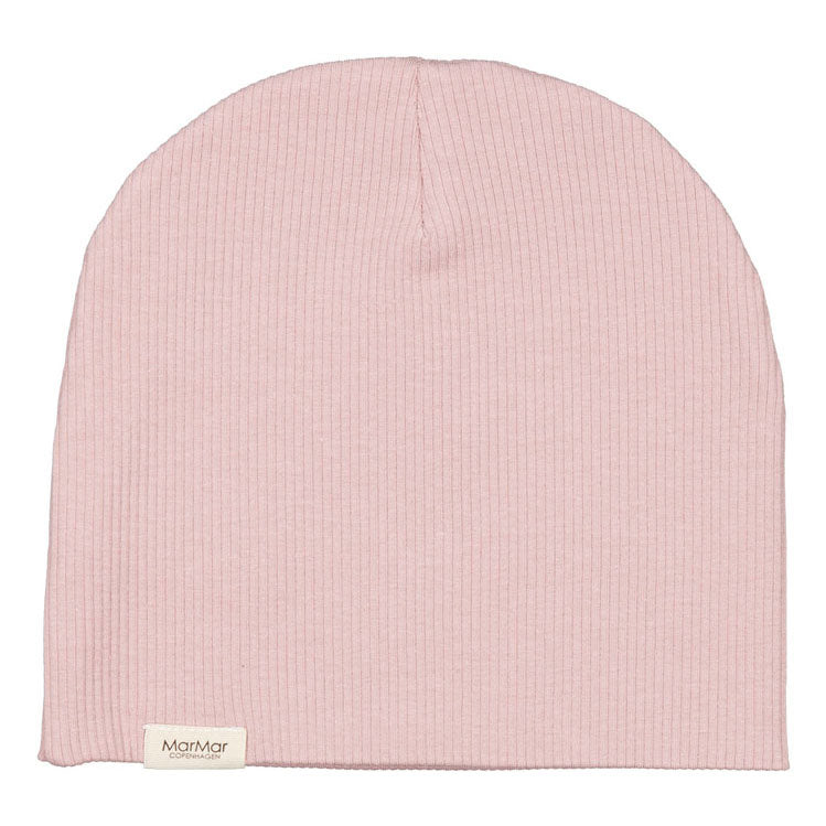 MarMar Copenhagen Light Plum Ribbed Beanie