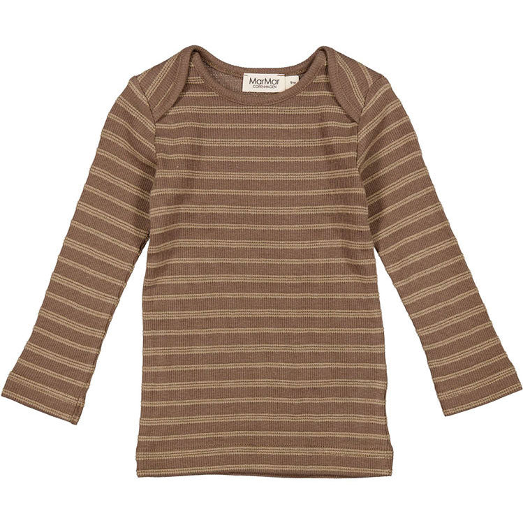 MarMar Copenhagen Elm Stripe Tor Long Sleeve Baby Shirt