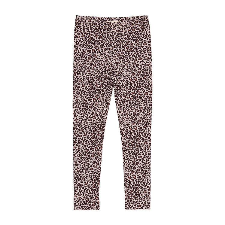 MarMar Copenhagen Airy Purple Leopard Baby Leggings