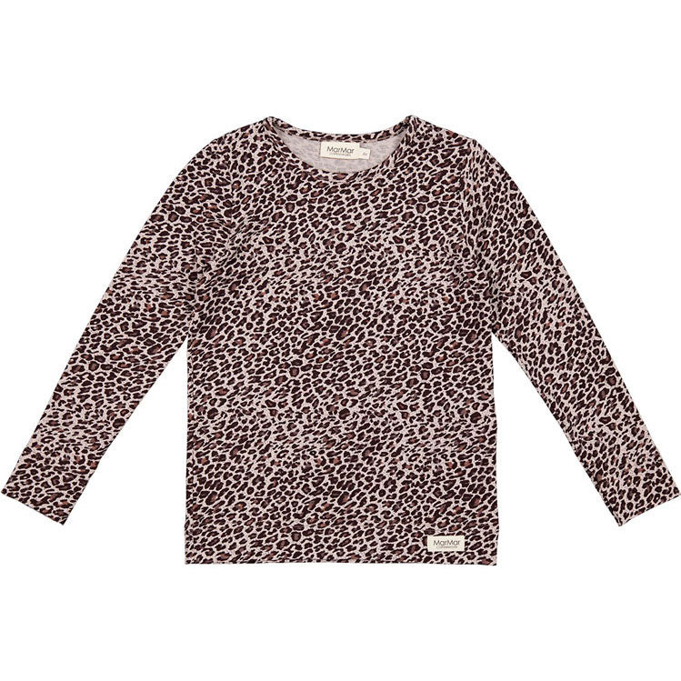 MarMar Copenhagen Airy Purple Leopard Baby Tee
