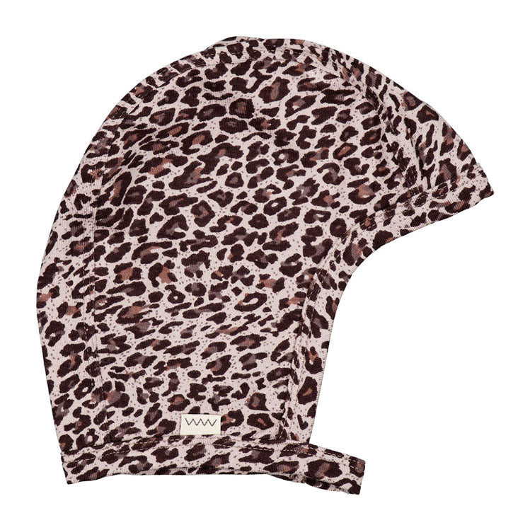 MarMar Copenhagen Airy Purple Leopard Baby Helmet Hat