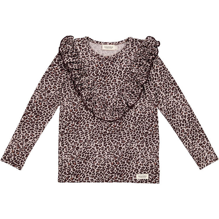 MarMar Copenhagen Airy Purple Leopard Taren Tee