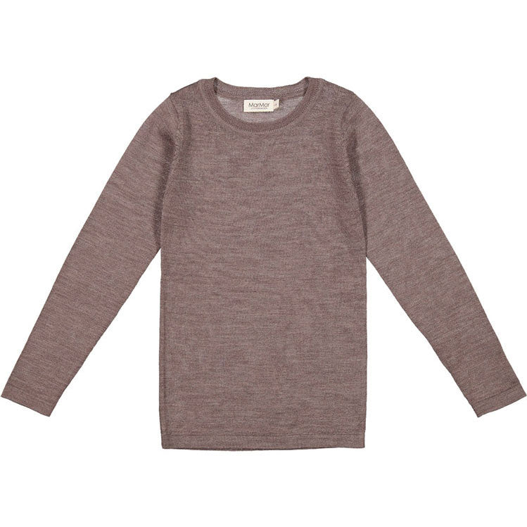 MarMar Copenhagen Dusty Brown Melange Tanne Sweater
