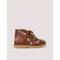 Petit Nord Hazelnut Autumn Leaves Scallop Boot