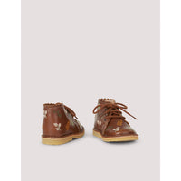 Petit Nord Hazelnut Autumn Leaves Scallop Boot