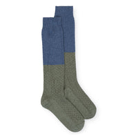 Bobo Choses Blue and Green Long Socks