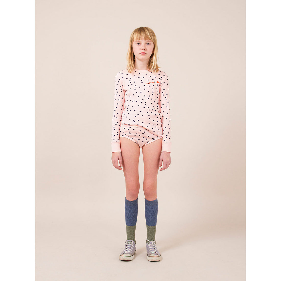 Bobo Choses Blue and Green Long Socks