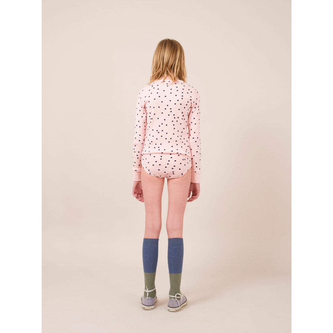 Bobo Choses Blue and Green Long Socks
