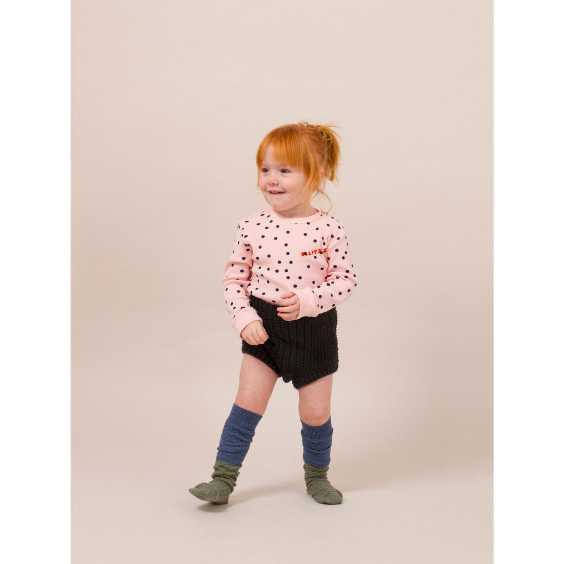Bobo Choses Blue and Green Long Socks