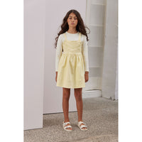 Steph Lemon Denim Pinafore