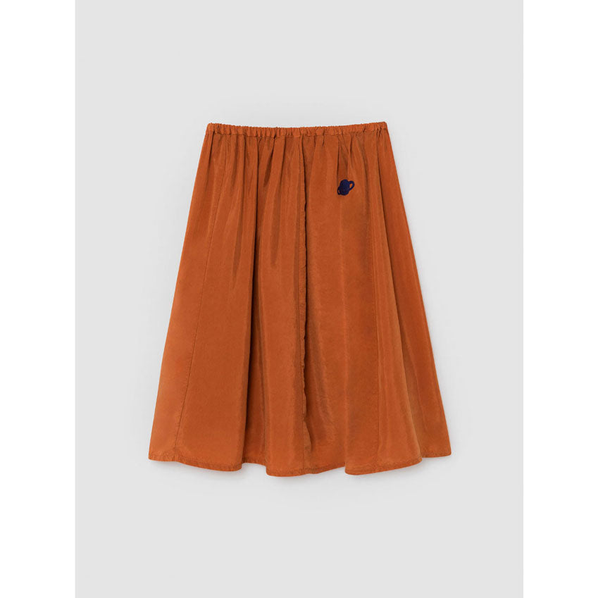 Bobo Choses Orange Moon Cupro Midi Skirt