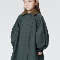 JNBY Navy Collar Trenchcoat