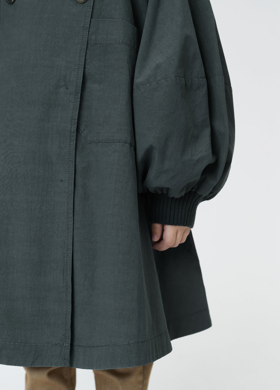 JNBY Navy Collar Trenchcoat