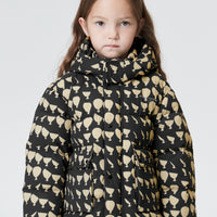 JNBY Black Multi Allover Print Down Jacket