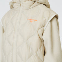 JNBY White Down Zip Up Jacket